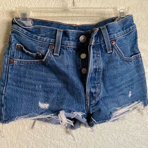 High waisted shorts